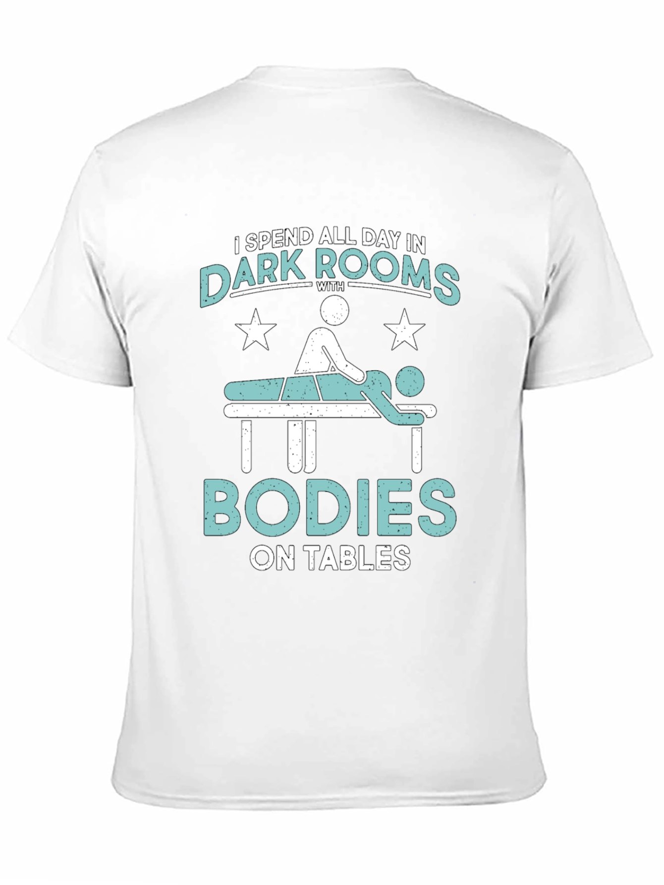 Massage Therapist T-Shirt - Dark Rooms & Bodies