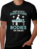 Massage Therapist T-Shirt - Dark Rooms & Bodies
