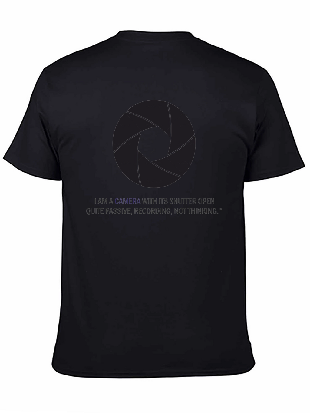 Camera Shutter Aperture T-Shirt - Photographer Tee