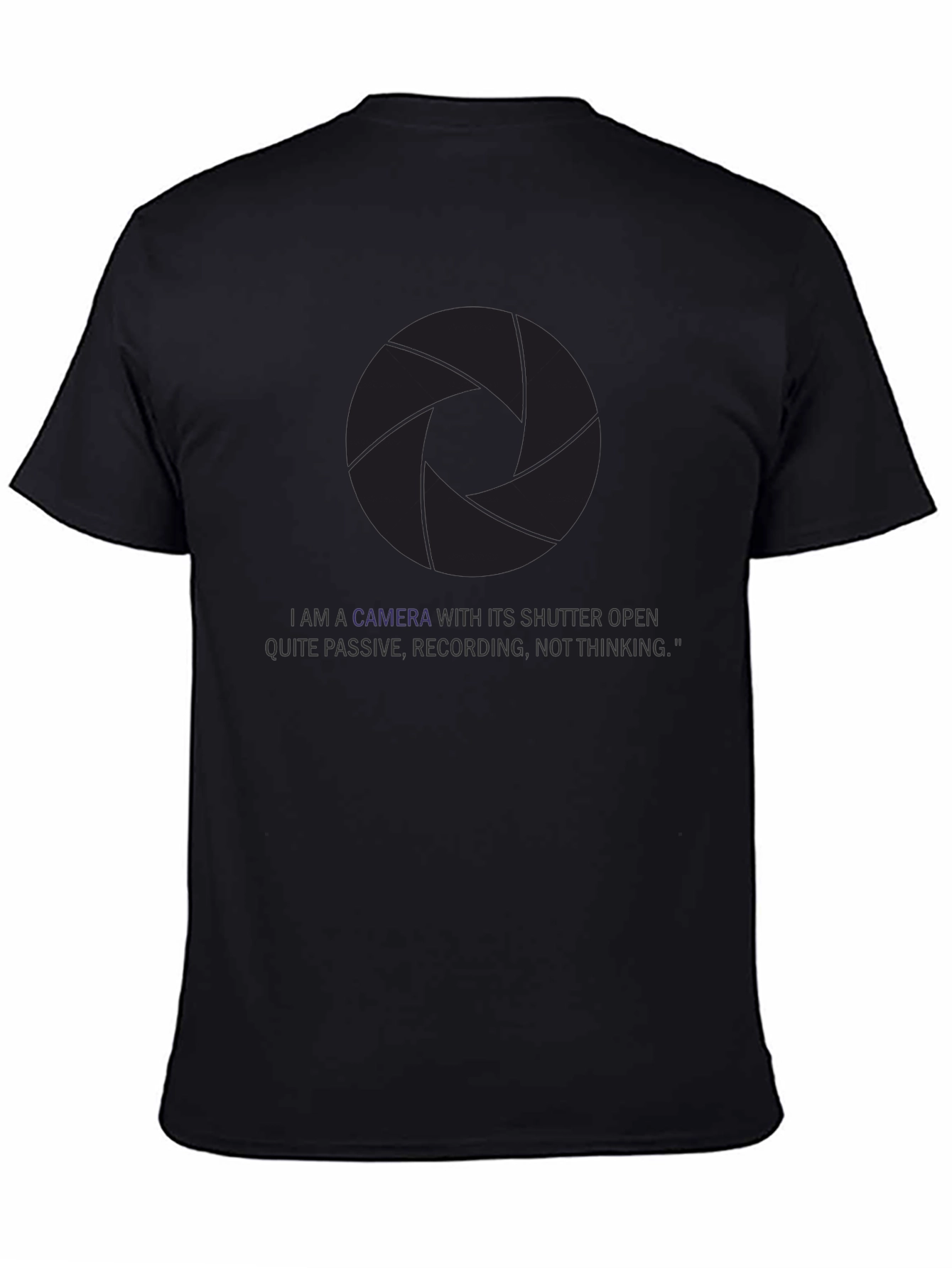 Camera Shutter Aperture T-Shirt - Photographer Tee