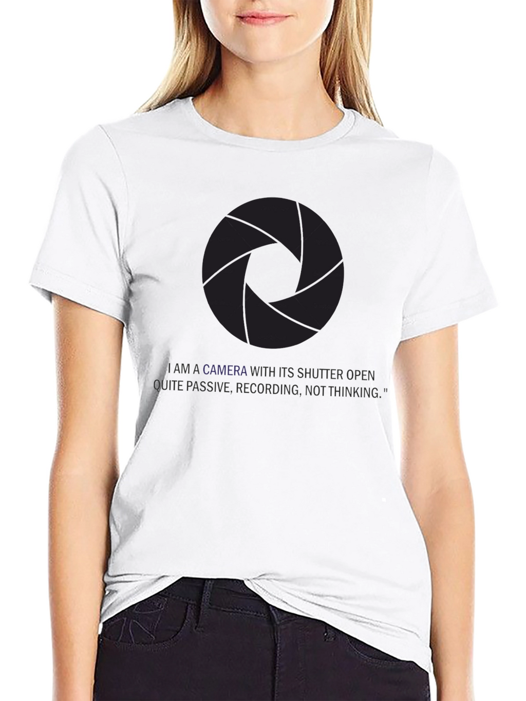 Camera Shutter Aperture T-Shirt - Photographer Tee