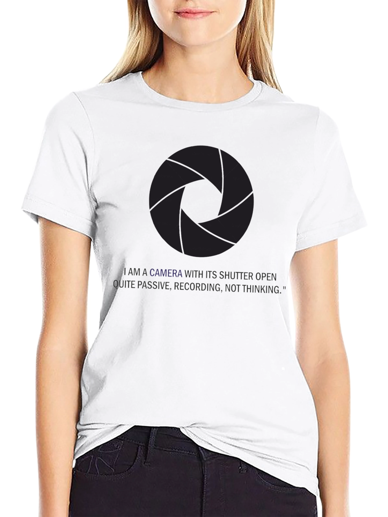 Camera Shutter Aperture T-Shirt - Photographer Tee