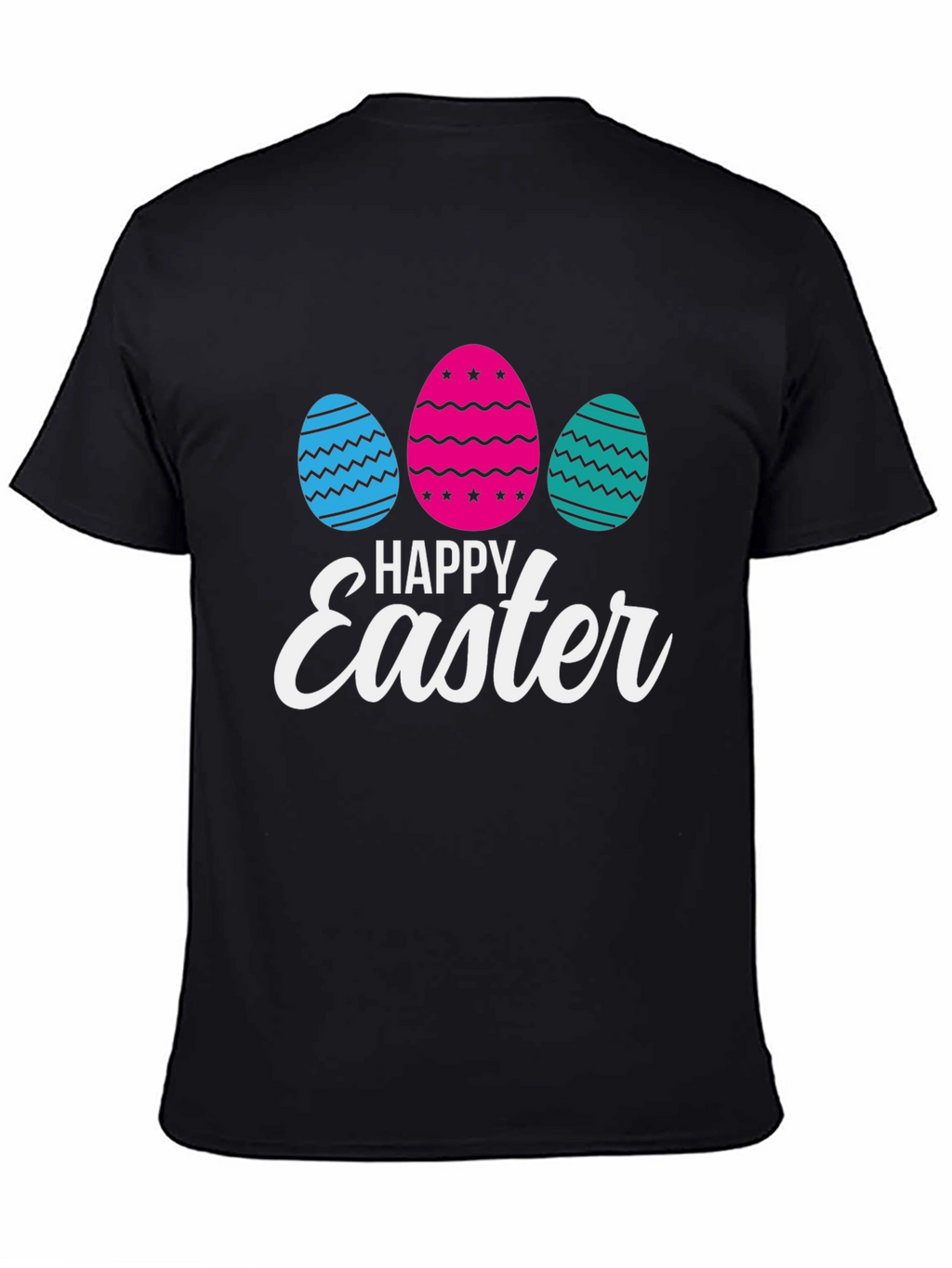 Happy Easter Eggs Graphic T-Shirt