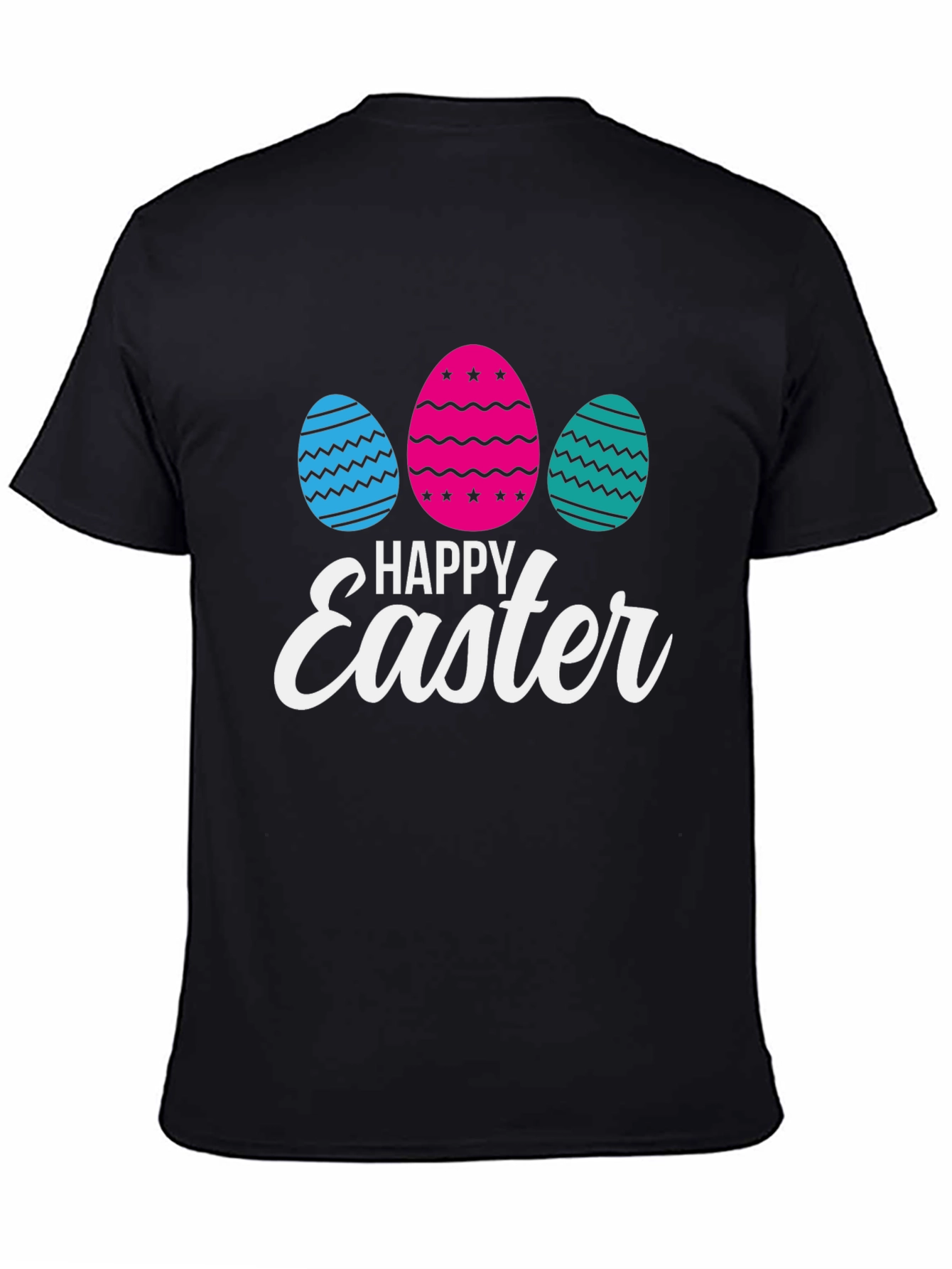 Happy Easter Eggs Graphic T-Shirt