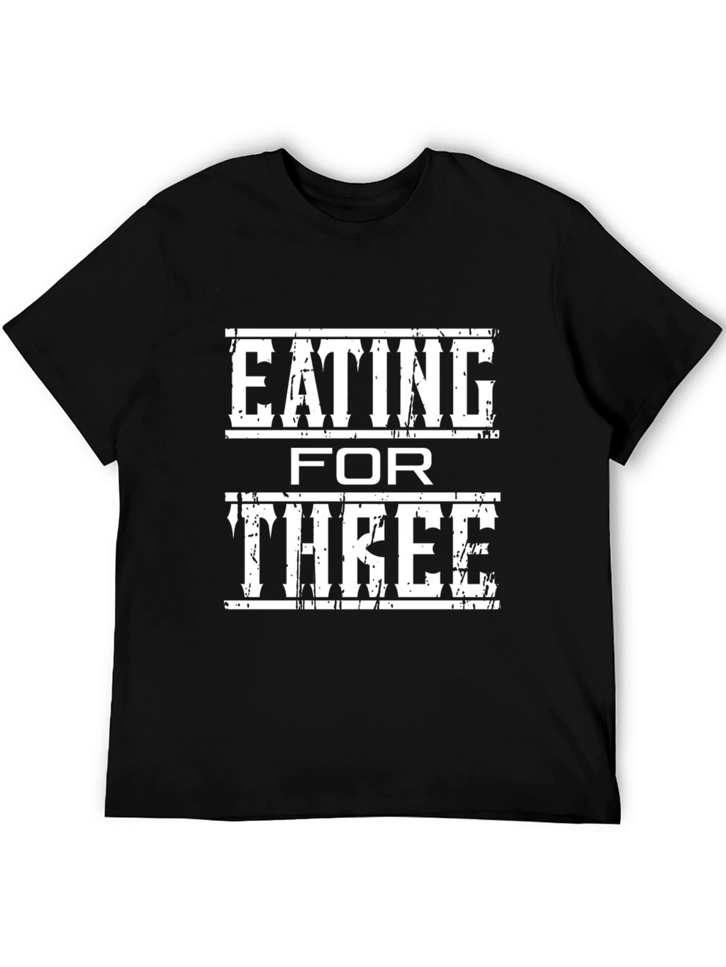 Eating for Three Funny Pregnancy T-Shirt