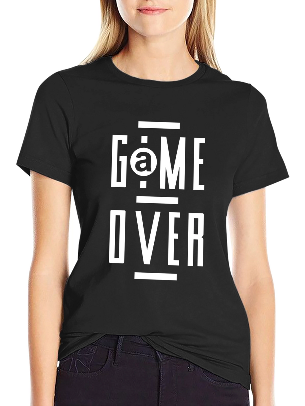 Game Over Graphic Print T-Shirt