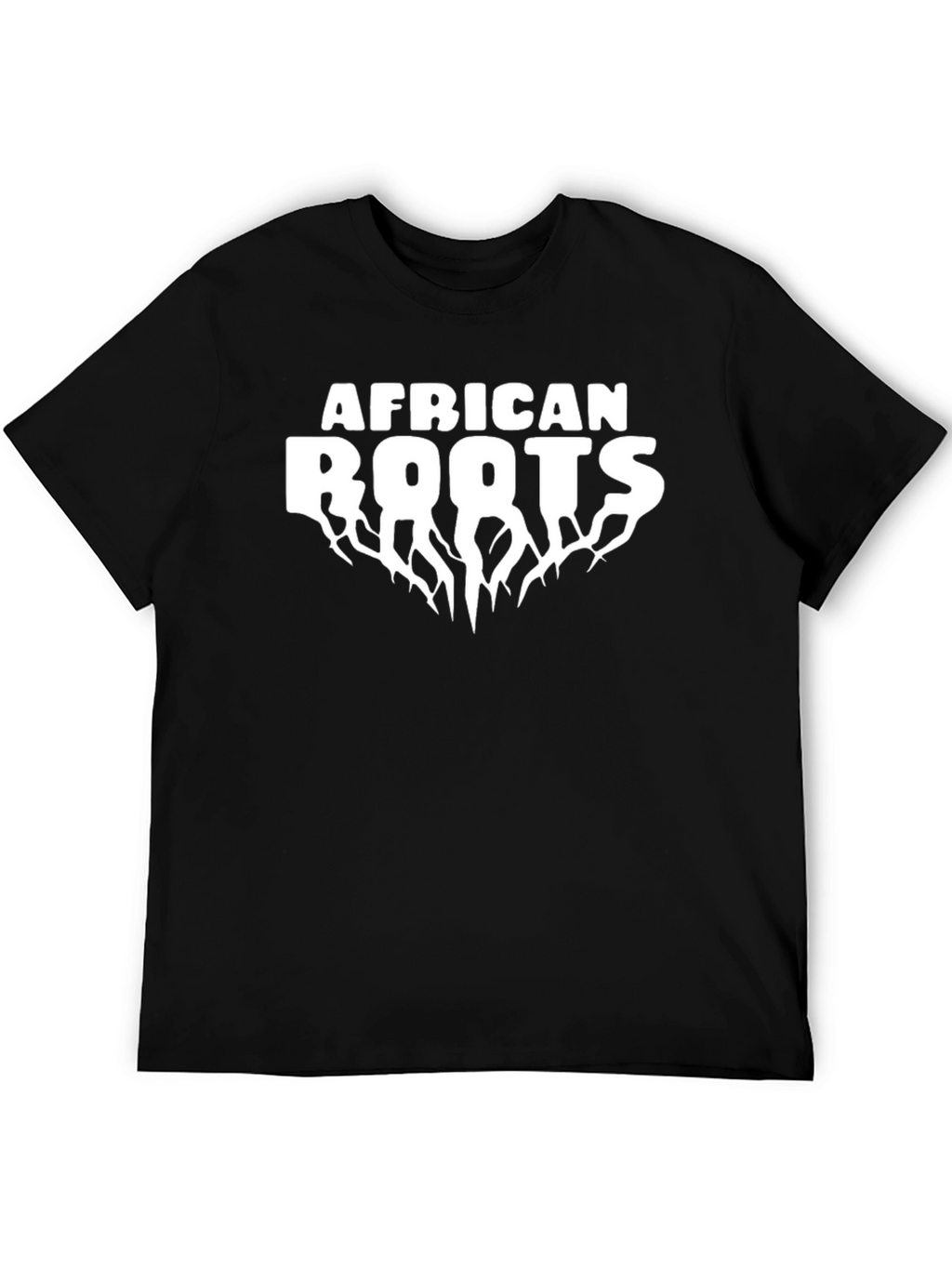 African Roots Graphic Tee - Black
