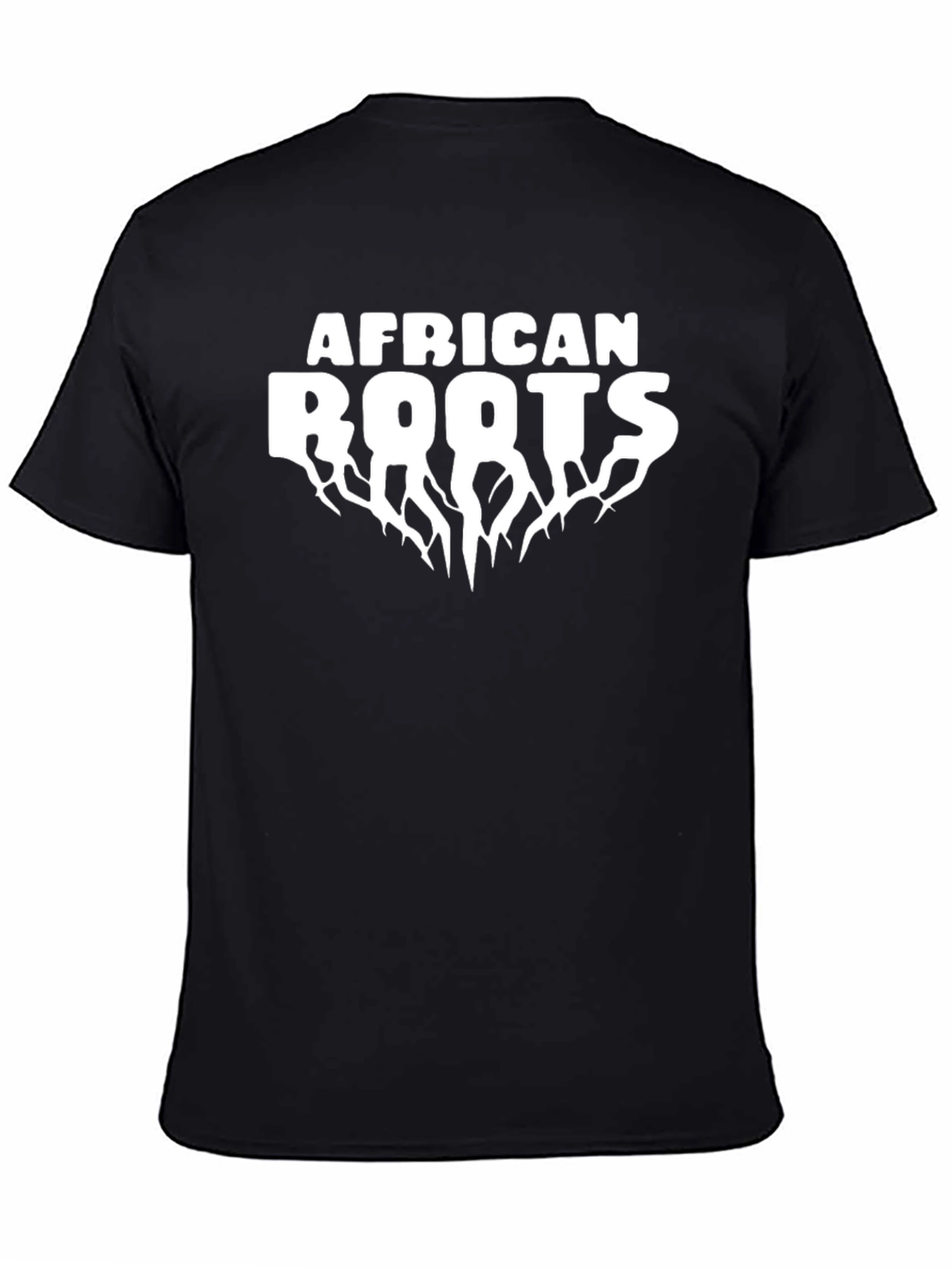 African Roots Graphic Tee - Black