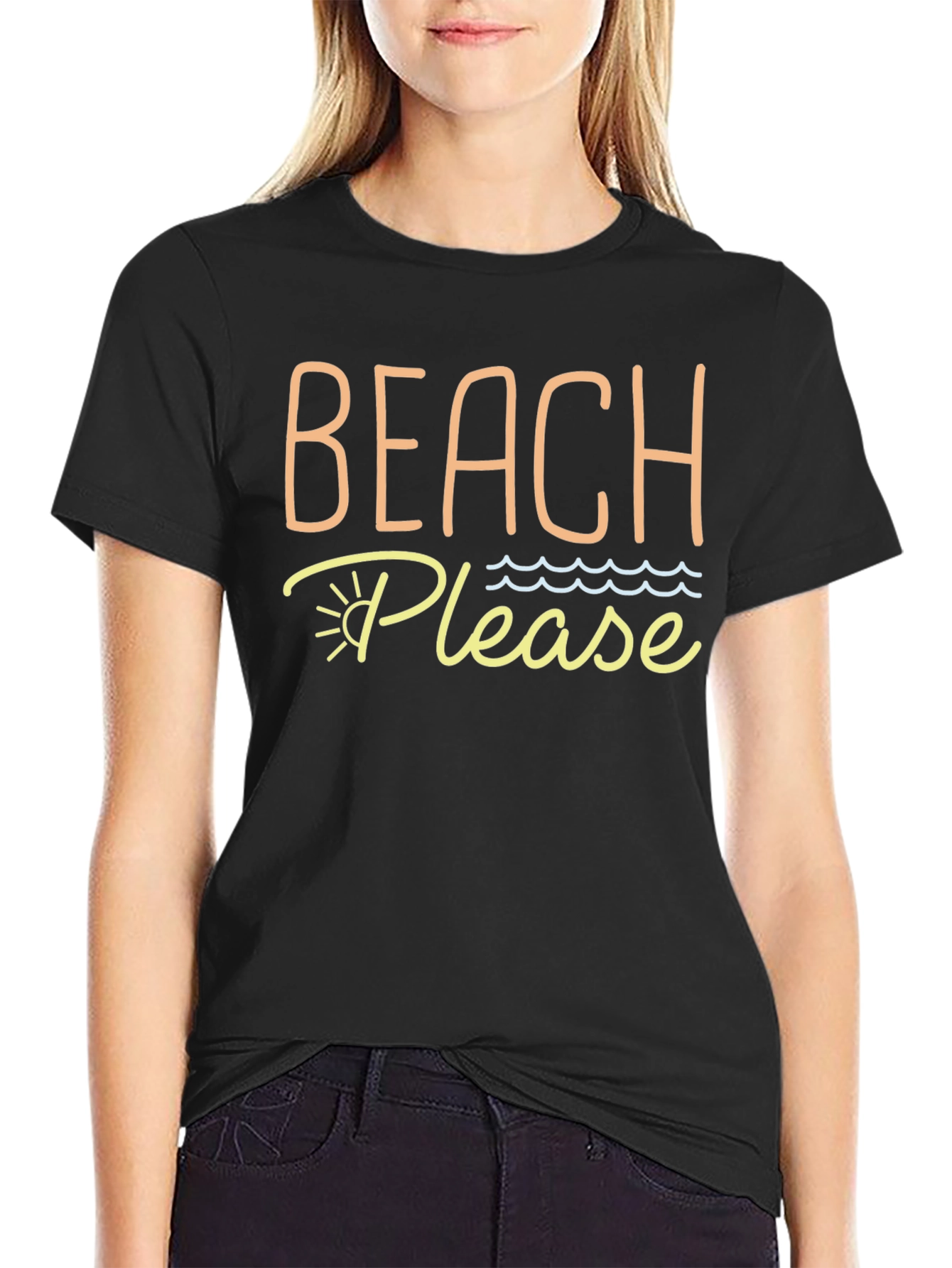 Beach Please Graphic T-Shirt - Vacation Ready!