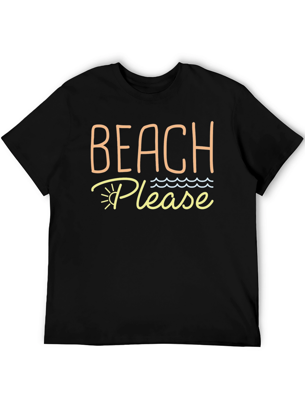 Beach Please Graphic T-Shirt - Vacation Ready!