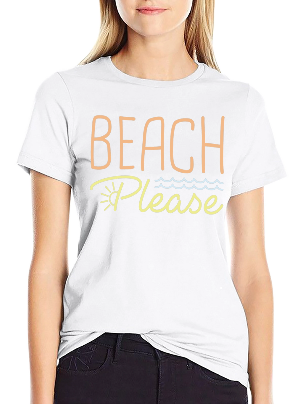 Beach Please Graphic T-Shirt - Vacation Ready!