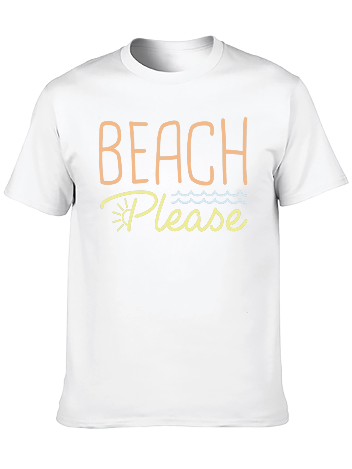 Beach Please Graphic T-Shirt - Vacation Ready!