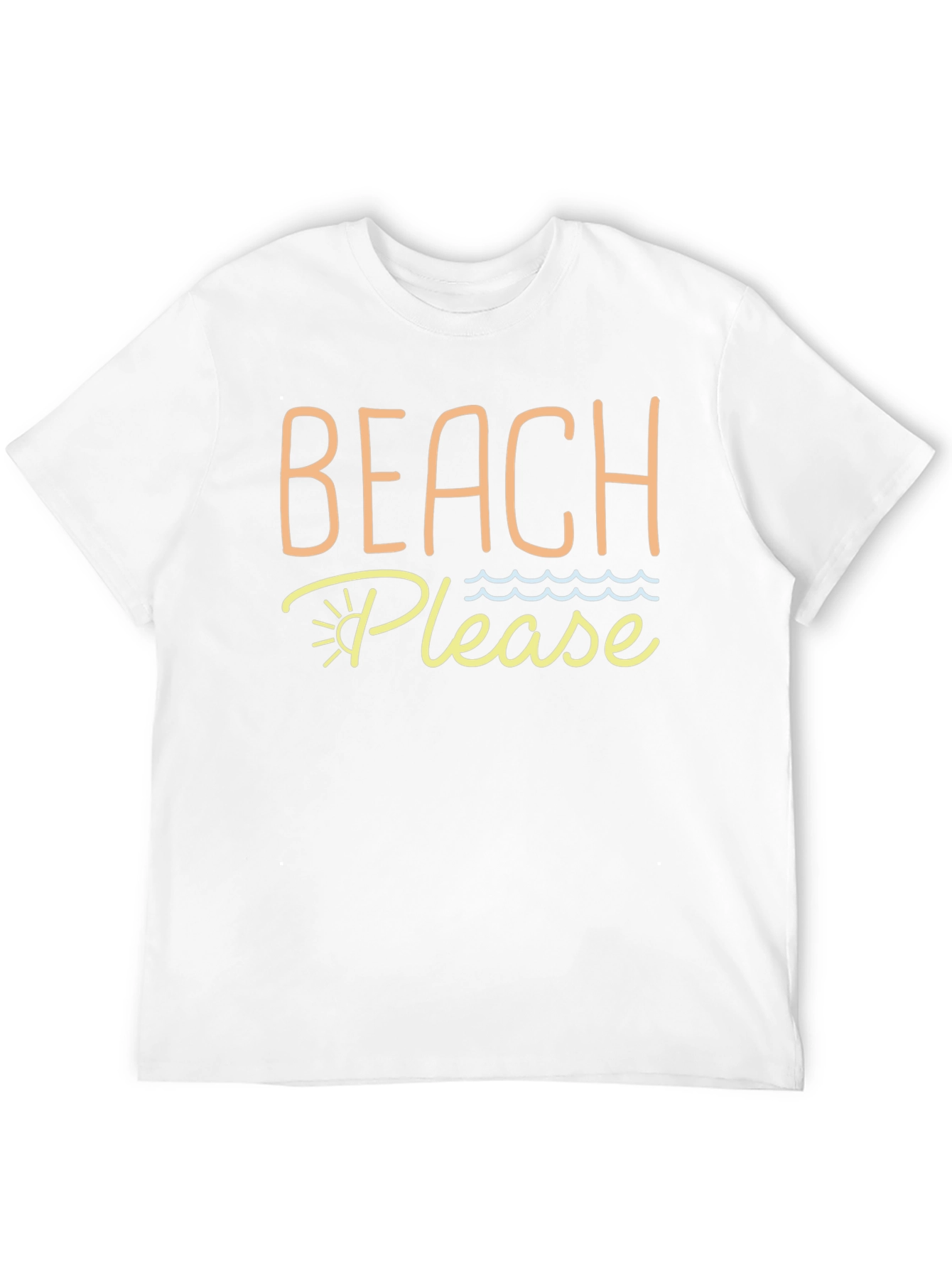Beach Please Graphic T-Shirt - Vacation Ready!