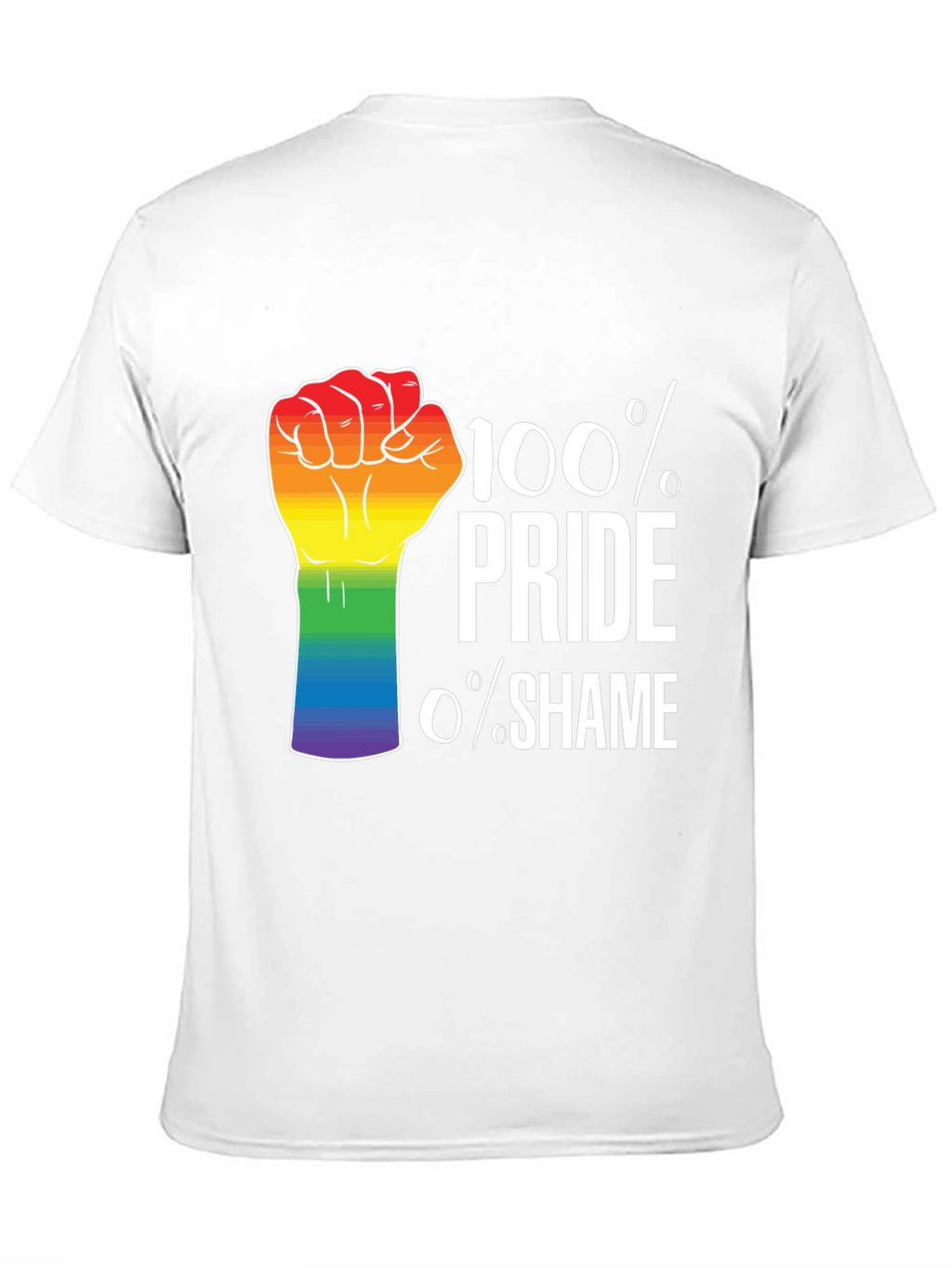 Pride T-Shirt - 100% Pride 0% Shame