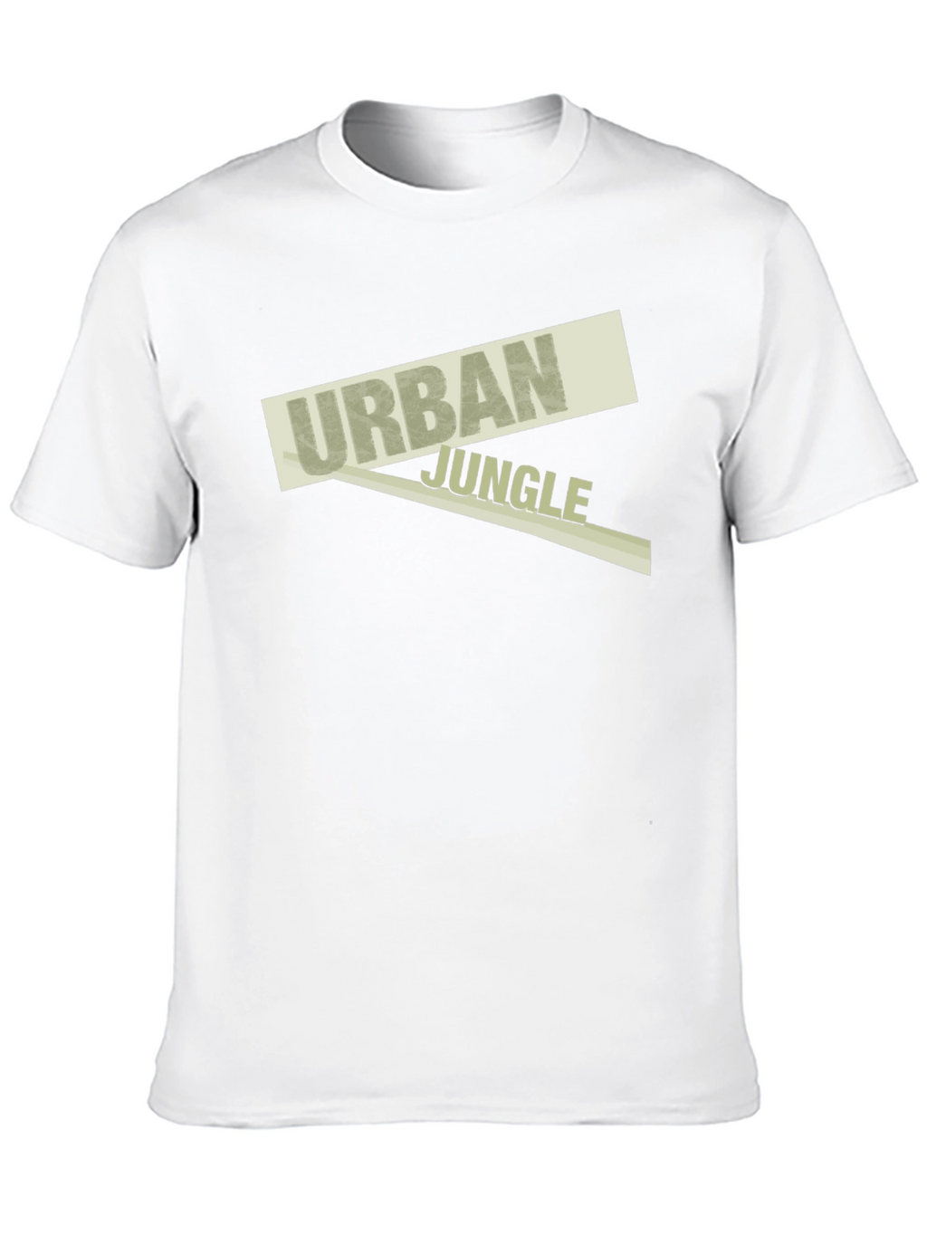 Urban Jungle Graphic Tee - Soft Black Cotton T-Shirt