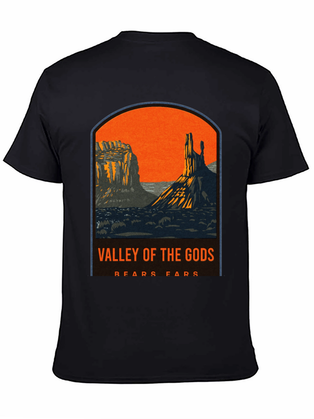 Valley of the Gods Graphic Tee - Black