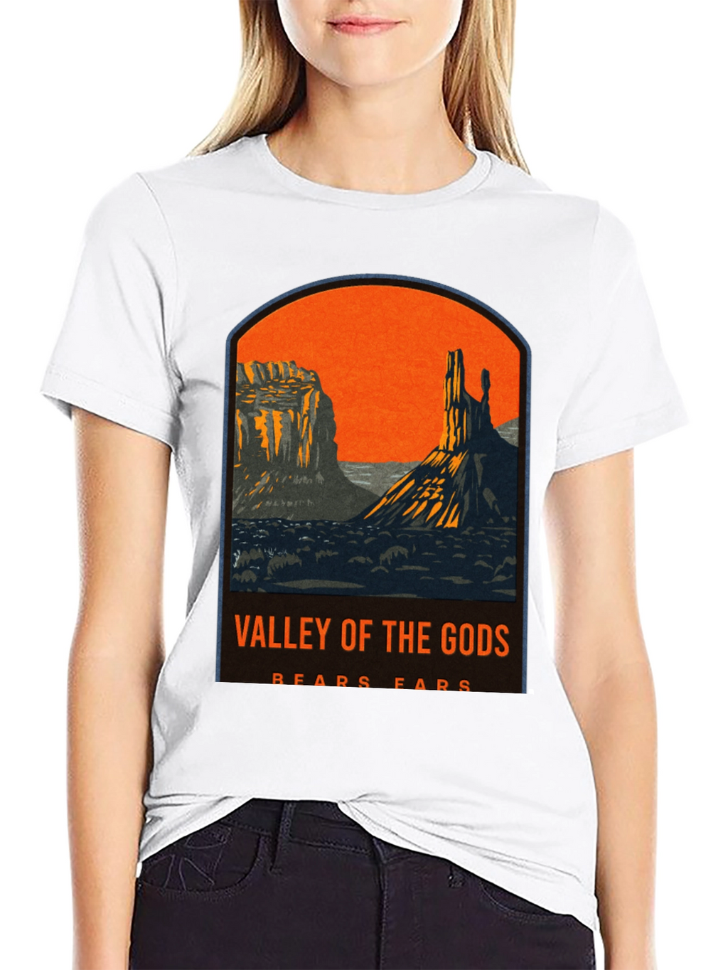 Valley of the Gods Graphic Tee - Black