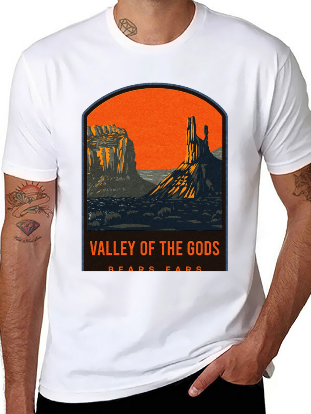 Valley of the Gods Graphic Tee - Black