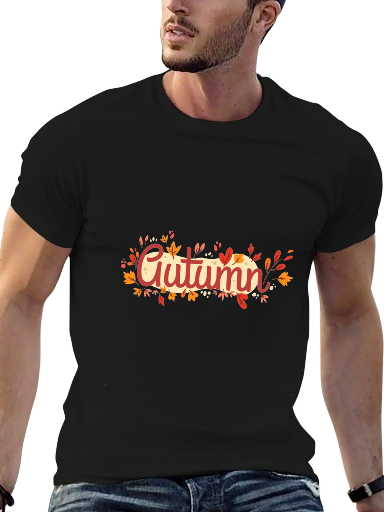 Autumn Graphic Tee - Fall Season Apparel