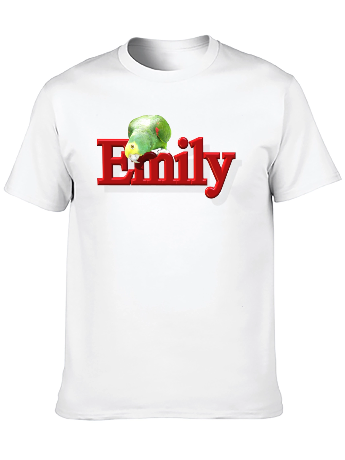 Emily Parrot Black T-Shirt