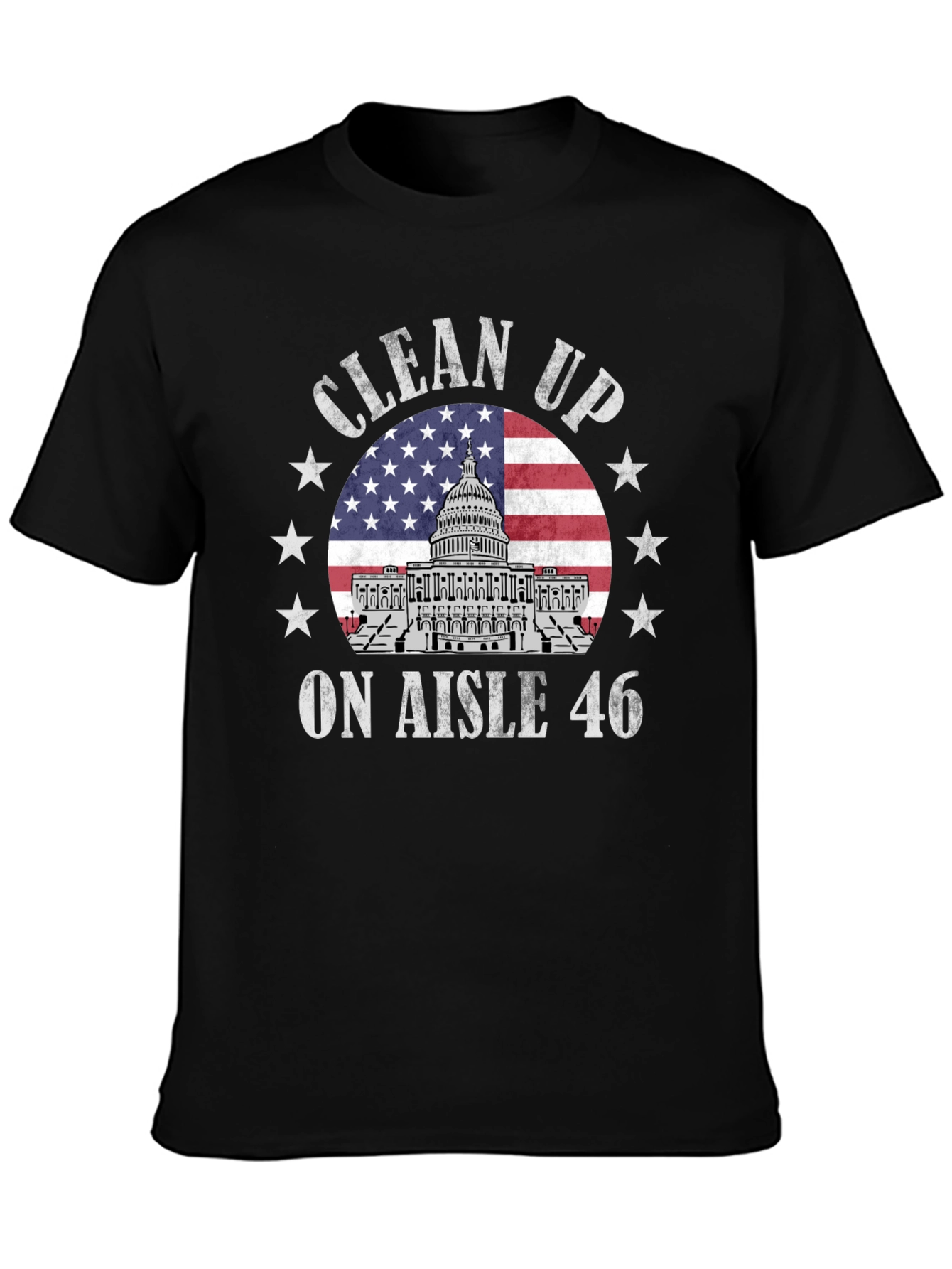 Clean Up Aisle 46 Patriotic T-Shirt