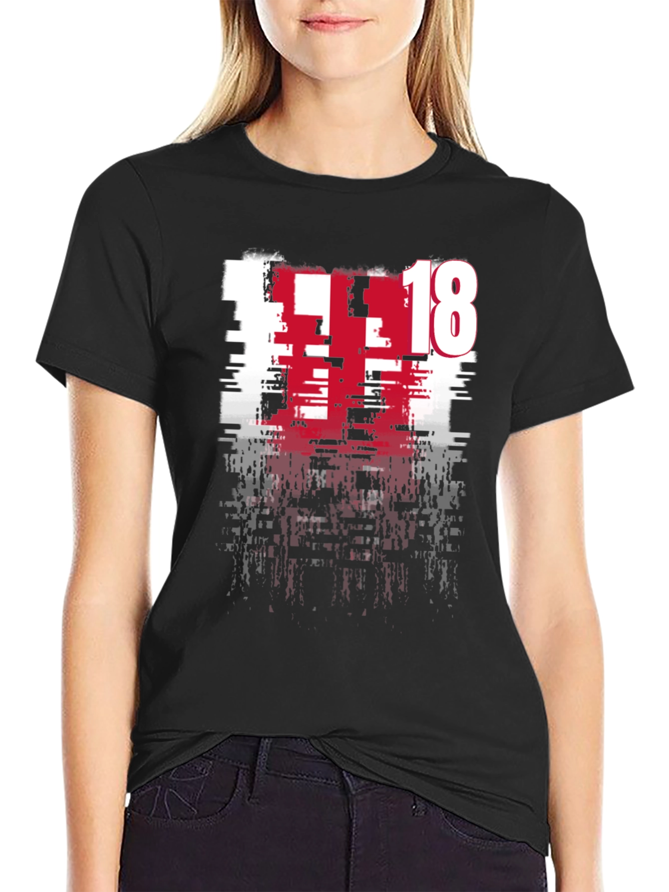 Distressed 18 Graphic Tee - Modern Edge