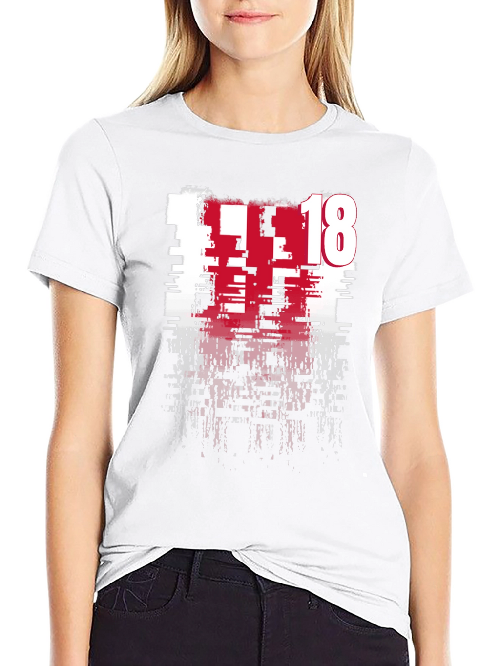 Distressed 18 Graphic Tee - Modern Edge