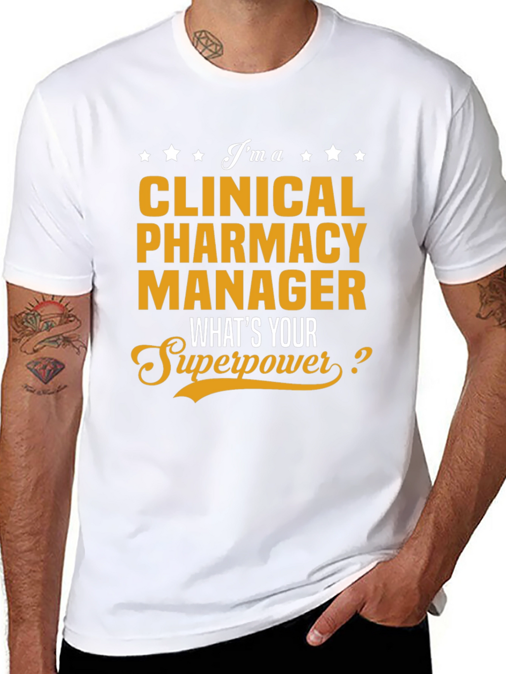 Clinical Pharmacy Manager T-Shirt - Superpower Tee
