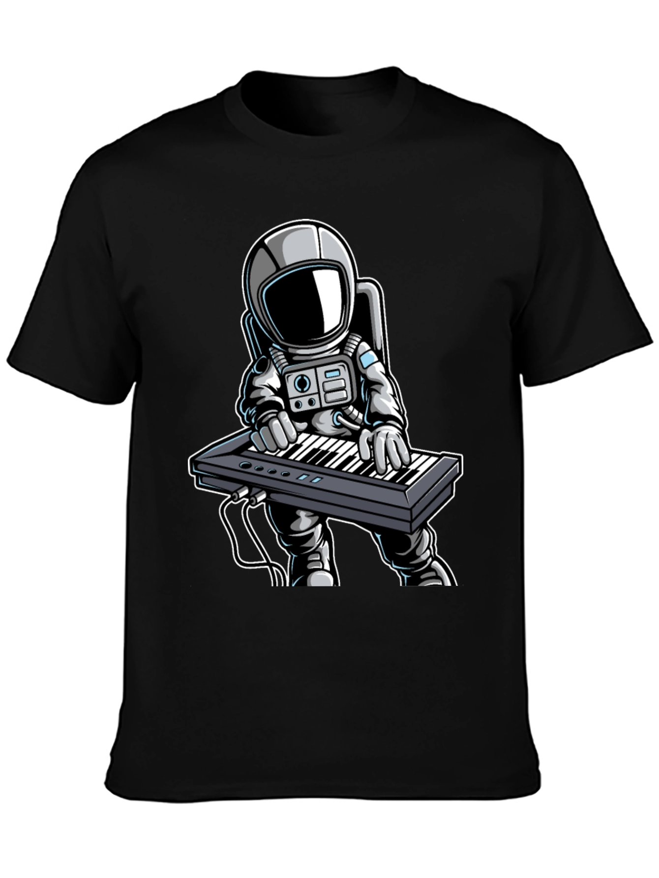 Astronaut Keyboard Player T-Shirt