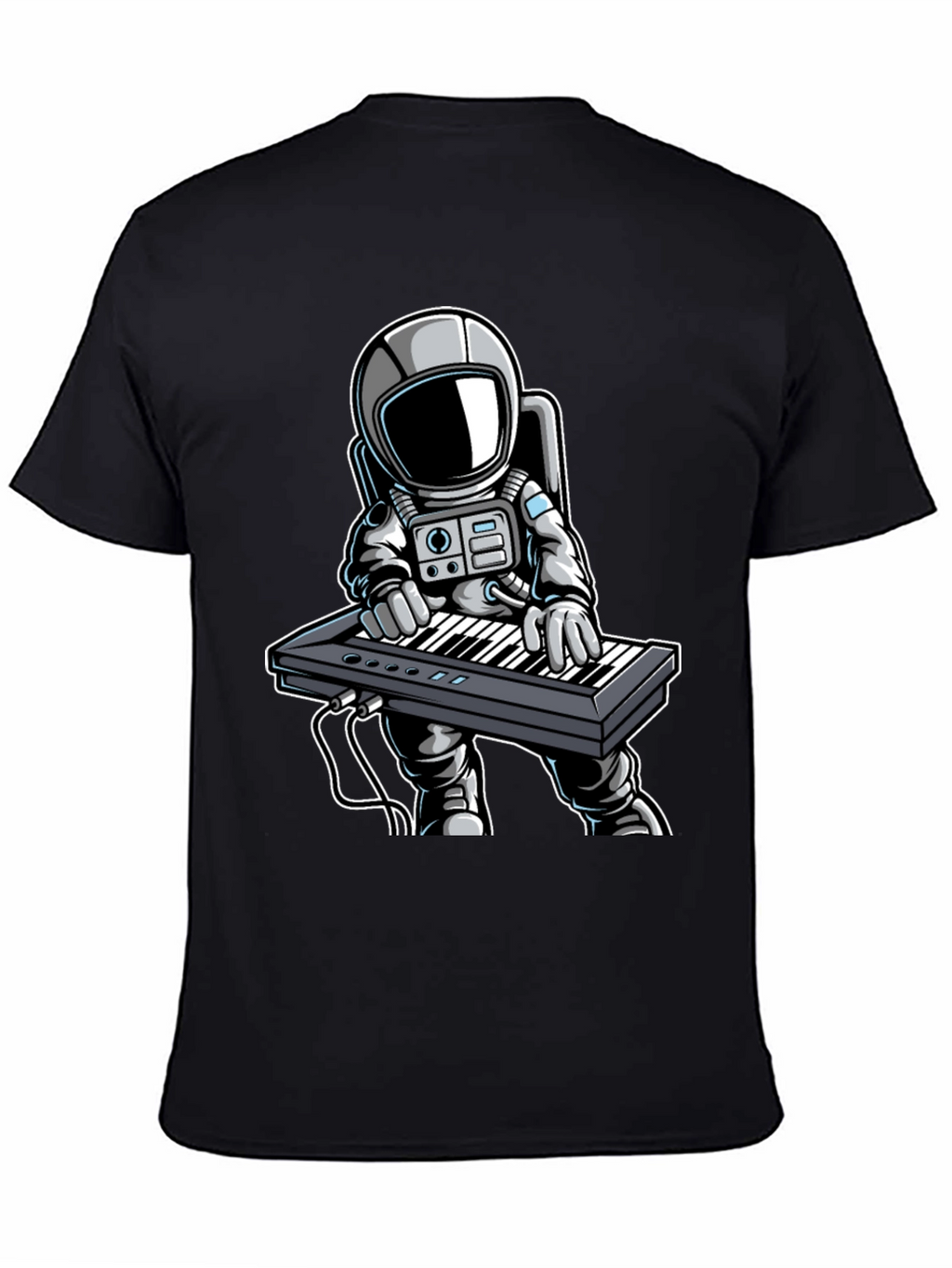 Astronaut Keyboard Player T-Shirt