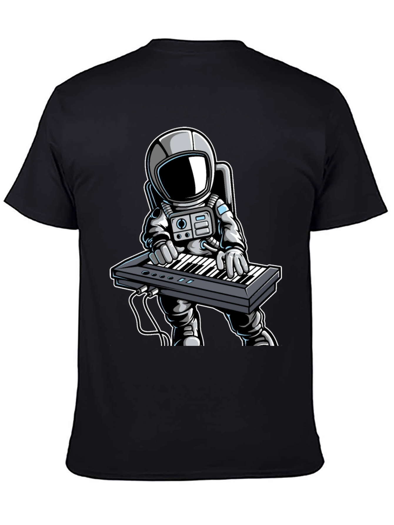 Astronaut Keyboard Player T-Shirt