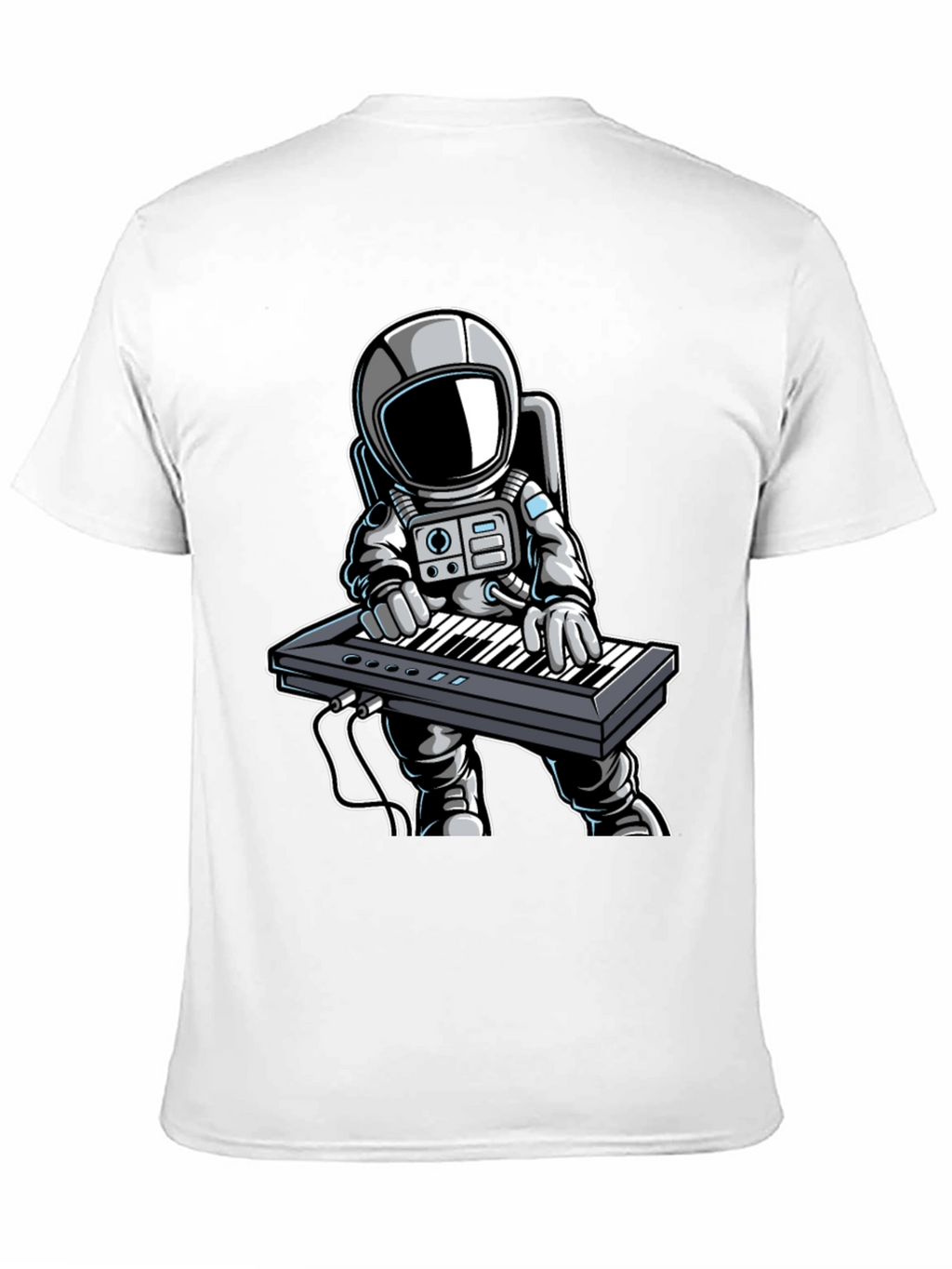 Astronaut Keyboard Player T-Shirt