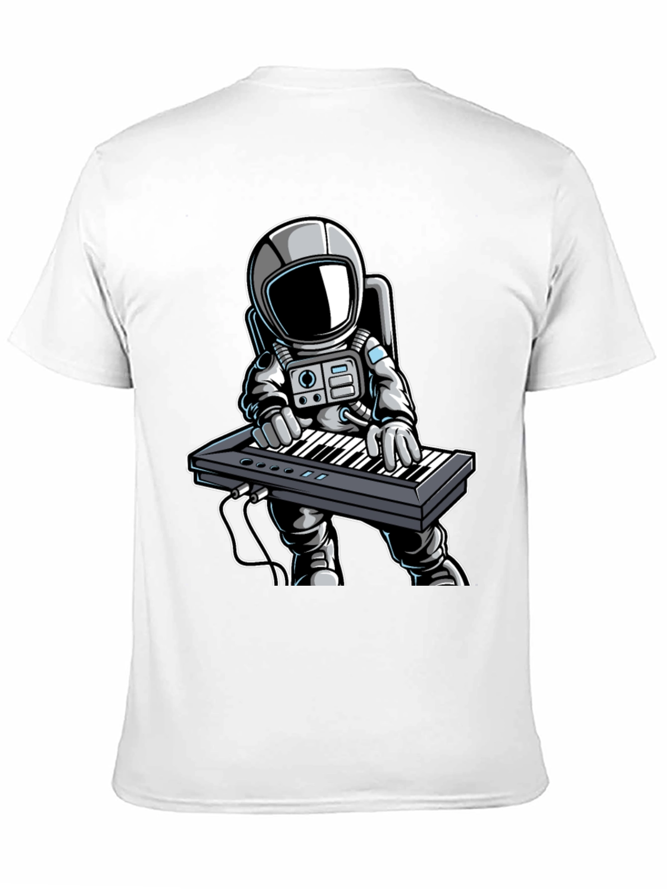 Astronaut Keyboard Player T-Shirt