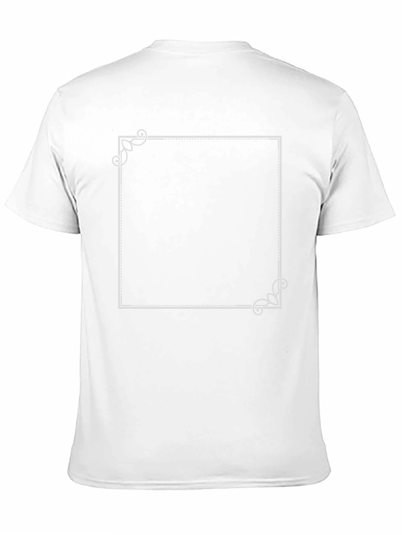 Elegant Framed Black T-Shirt