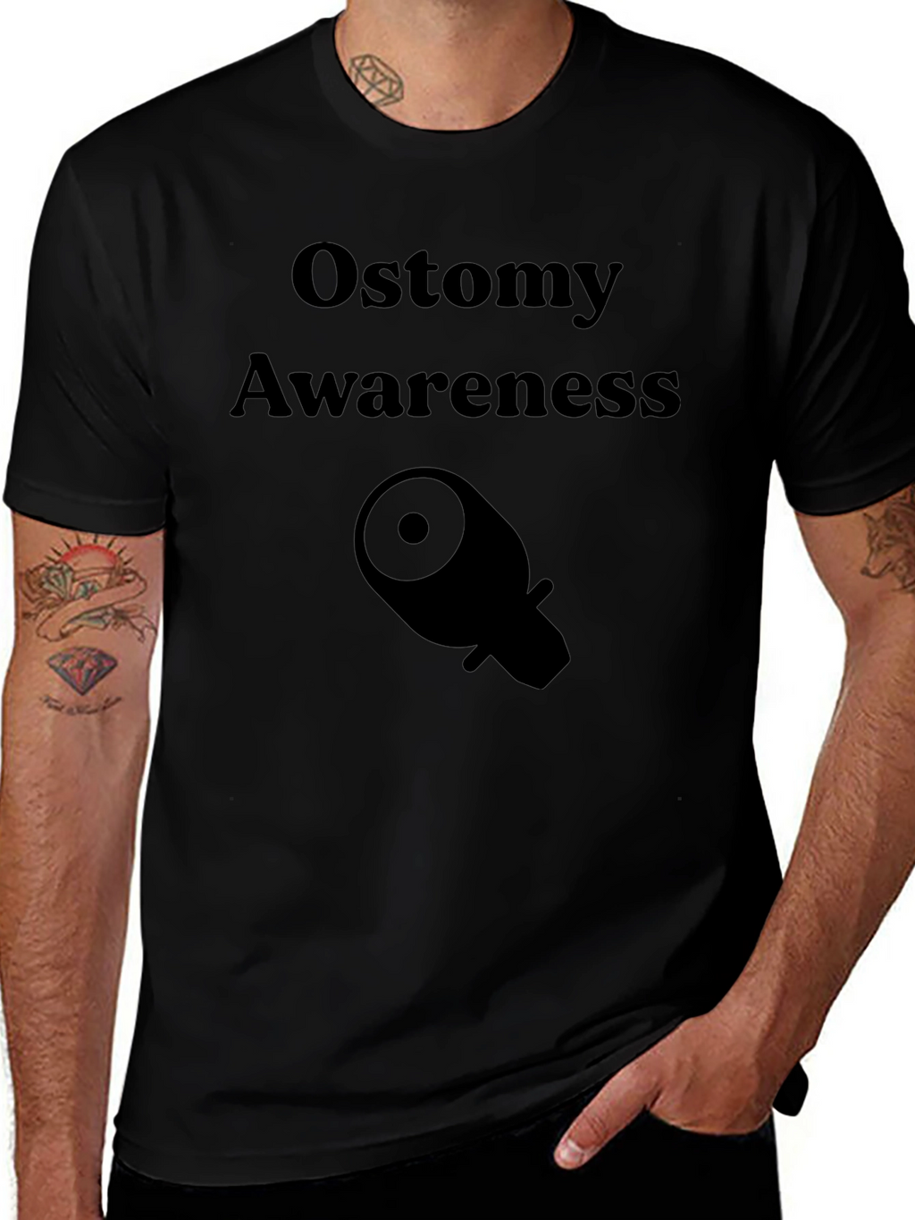 Ostomy Awareness T-Shirt - Support & Comfort