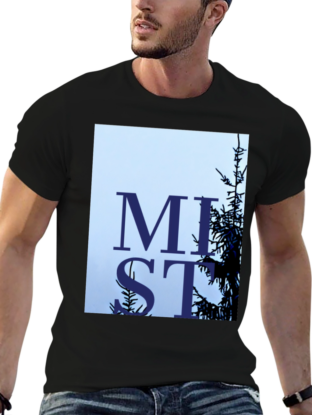 MIST Graphic Tee - Stylish Nature Inspired Design