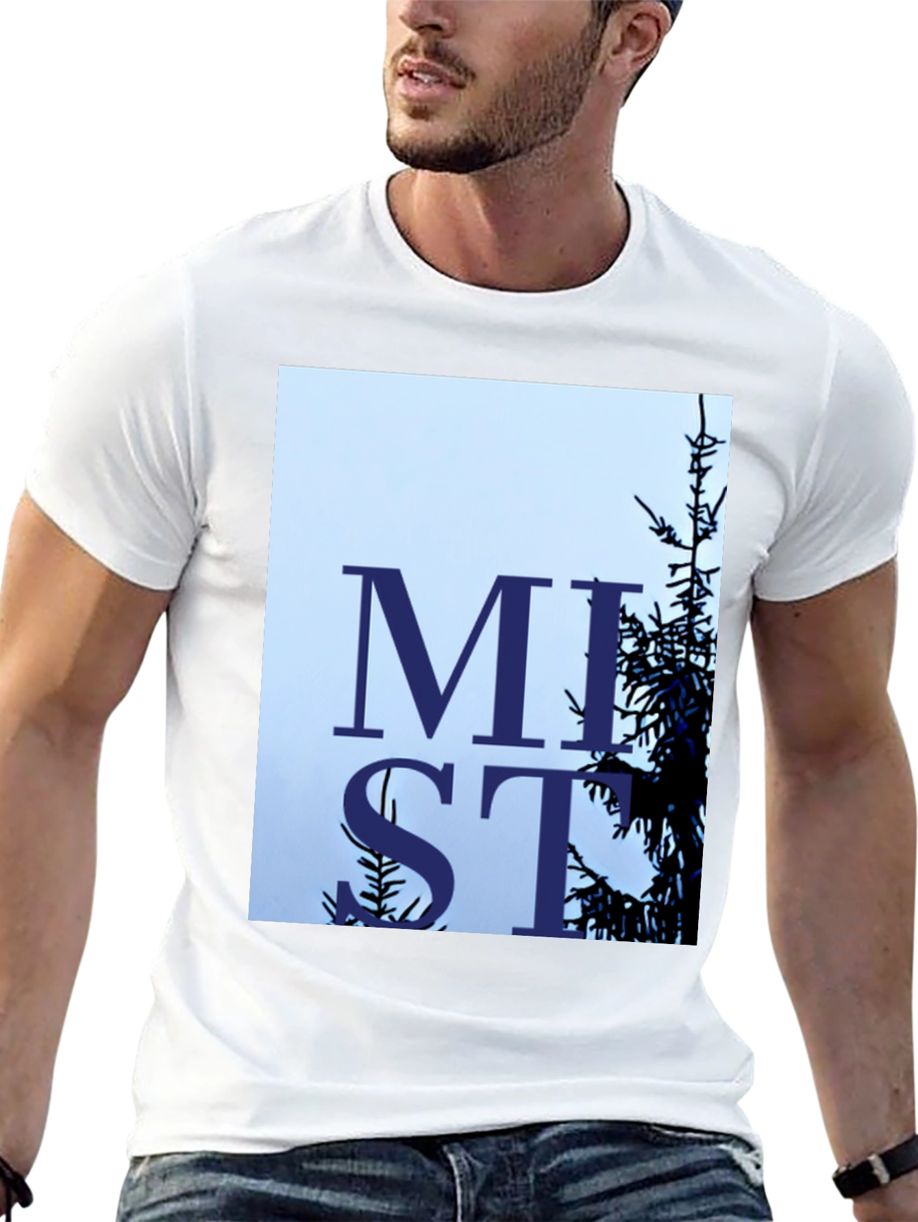 MIST Graphic Tee - Stylish Nature Inspired Design