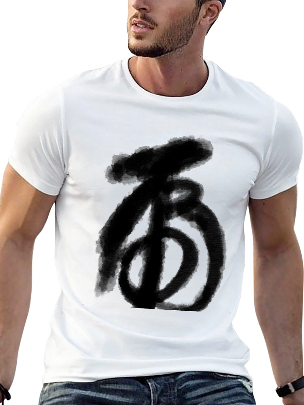 Unique Graphic Black T-Shirt