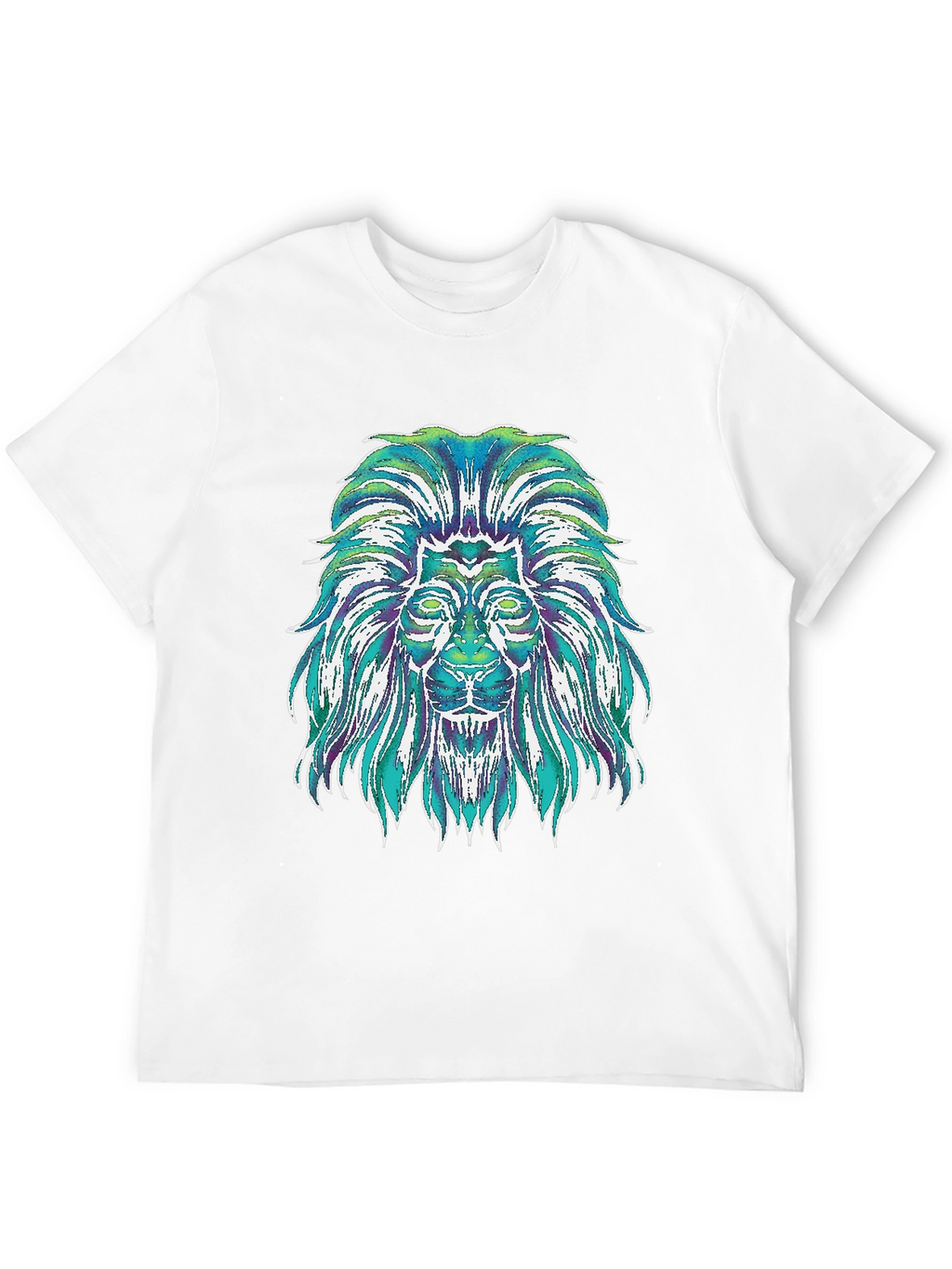 Lion Graphic Tee - Mens Black T-Shirt