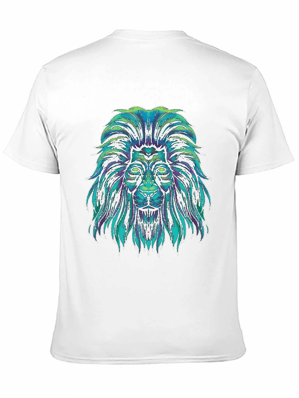 Lion Graphic Tee - Mens Black T-Shirt
