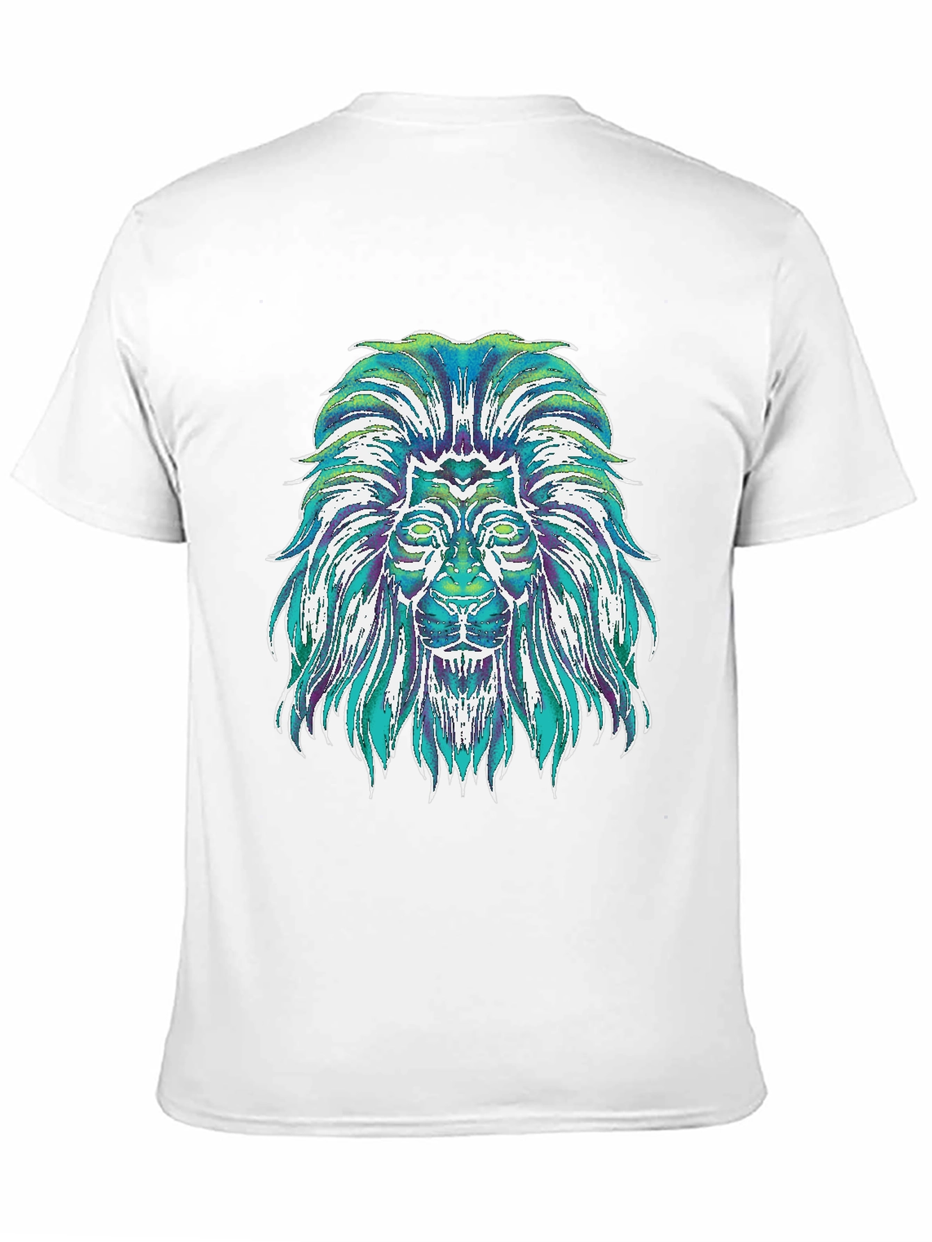 Lion Graphic Tee - Mens Black T-Shirt
