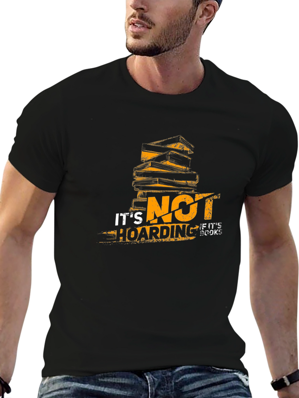 Its Not Hoarding Books Graphic Tee