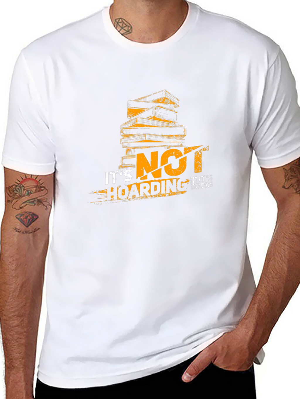 Its Not Hoarding Books Graphic Tee