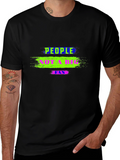 People Not A Big Fan Black T-Shirt