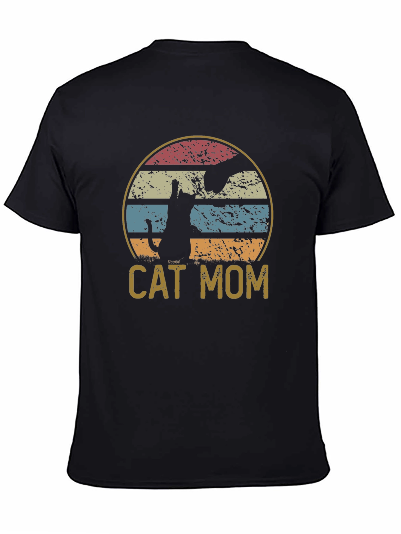 Cat Mom T-Shirt - Vintage Style Pet Lover Tee