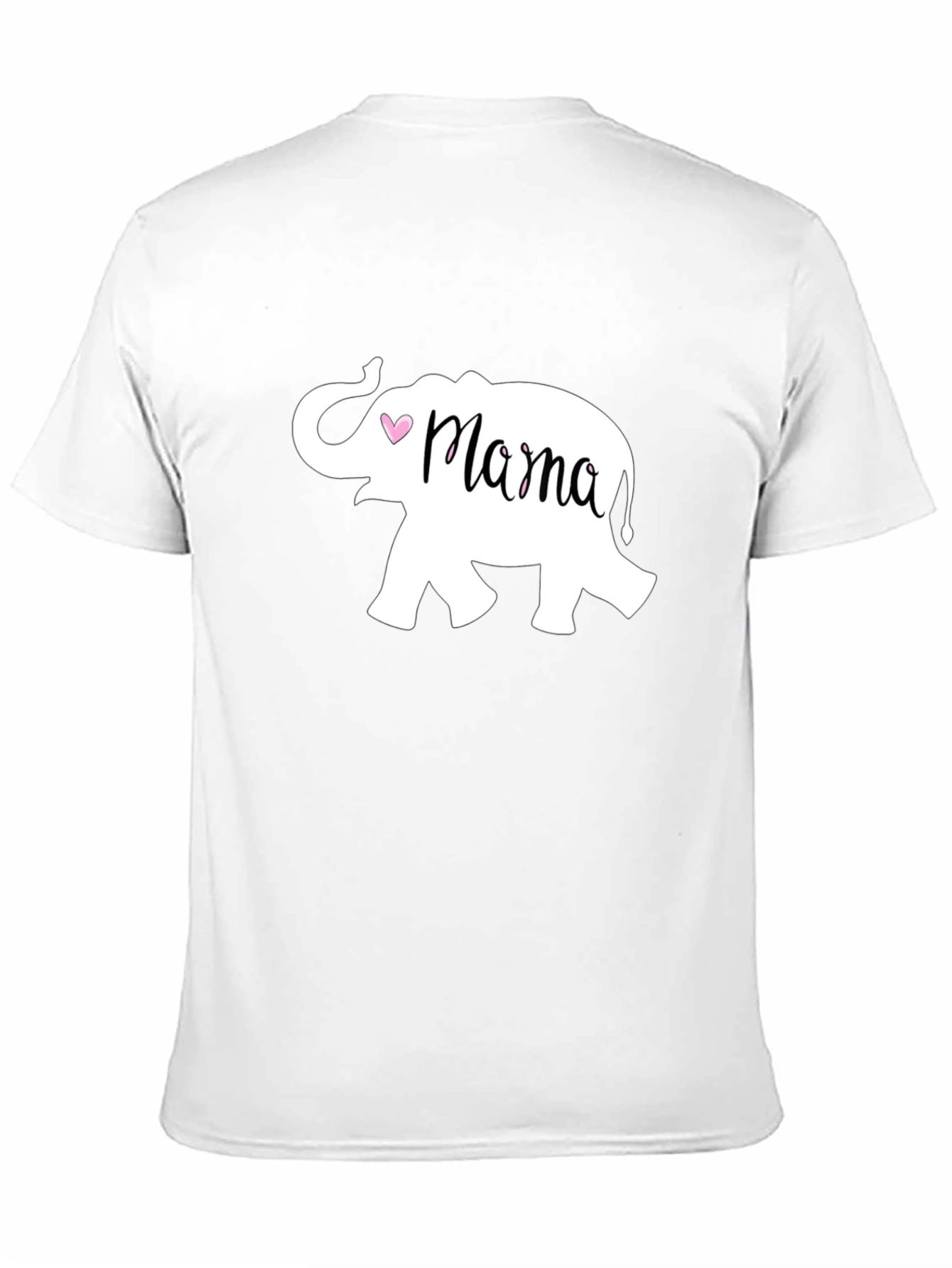 Mama Elephant Graphic Tee - Cute Mothers Day Gift