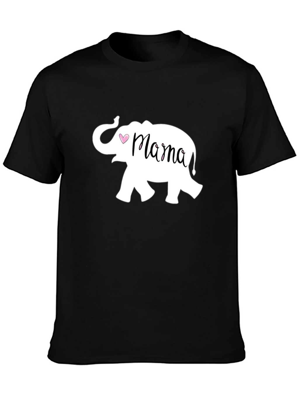 Mama Elephant Graphic Tee - Cute Mothers Day Gift
