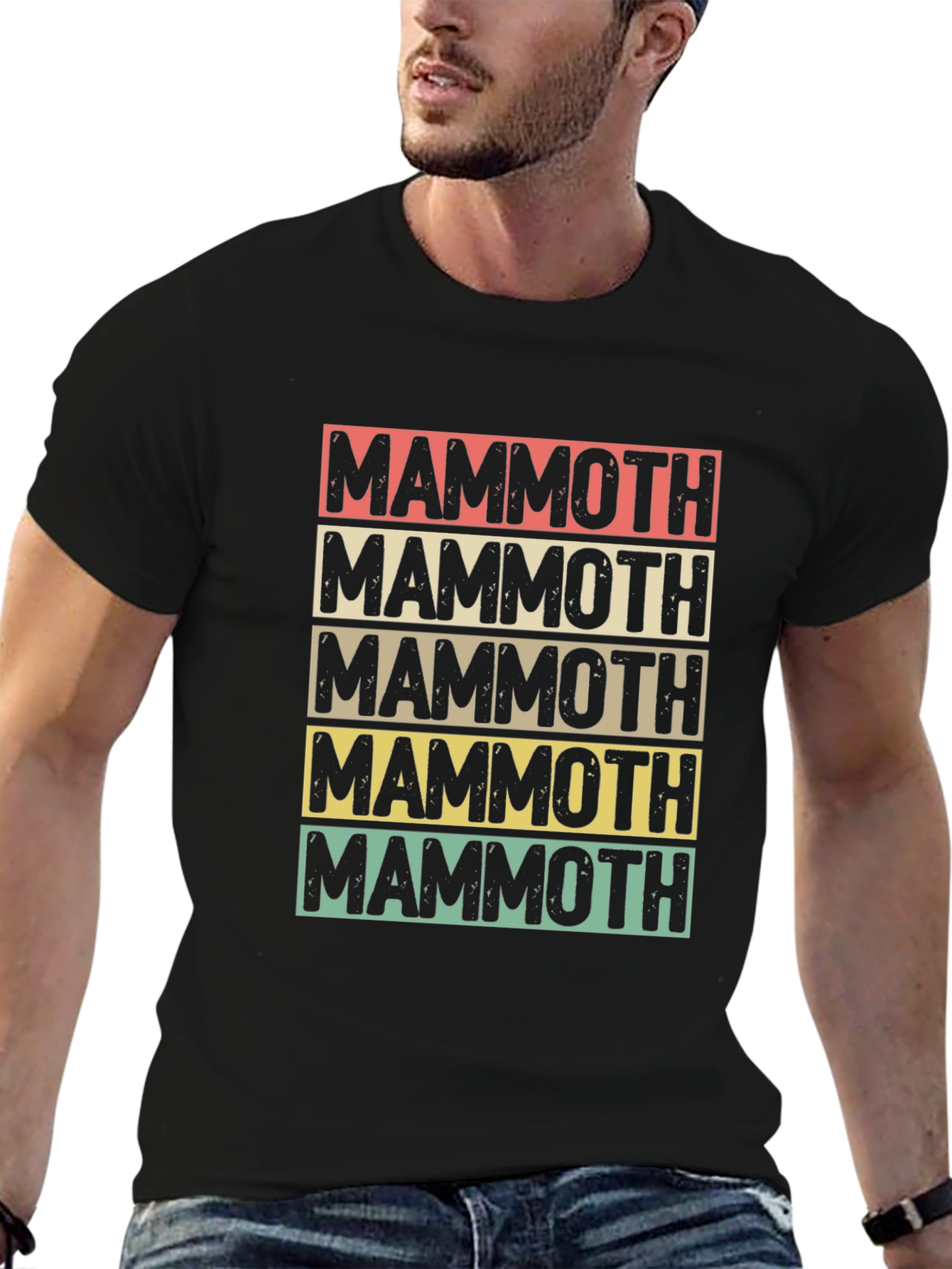 Mammoth Retro Style Graphic Tee