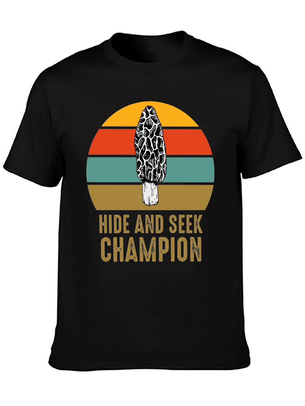 Hide and Seek Champion Morel Mushroom Graphic Tee