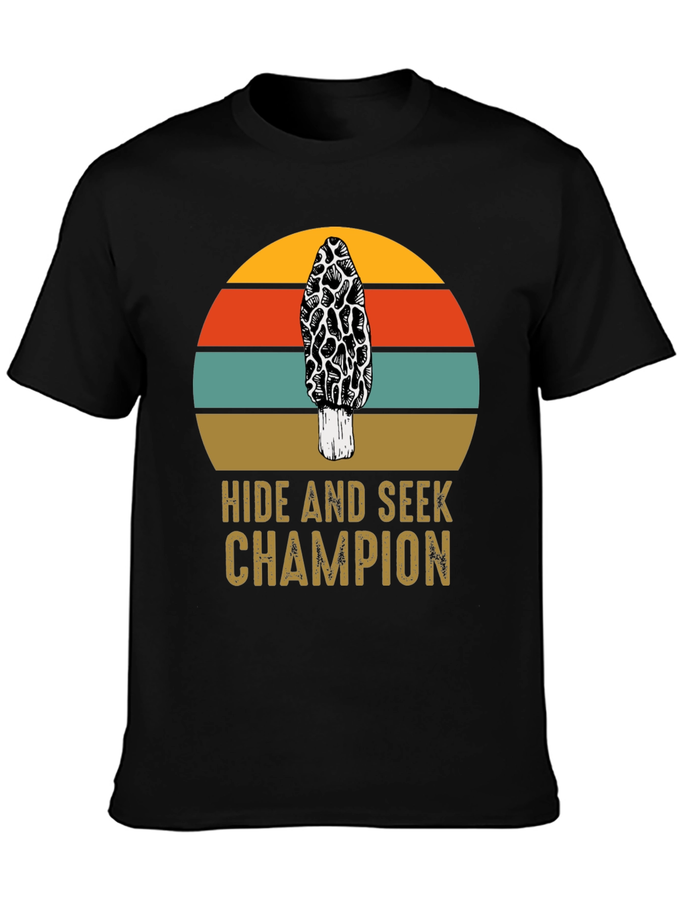Hide and Seek Champion Morel Mushroom Graphic Tee